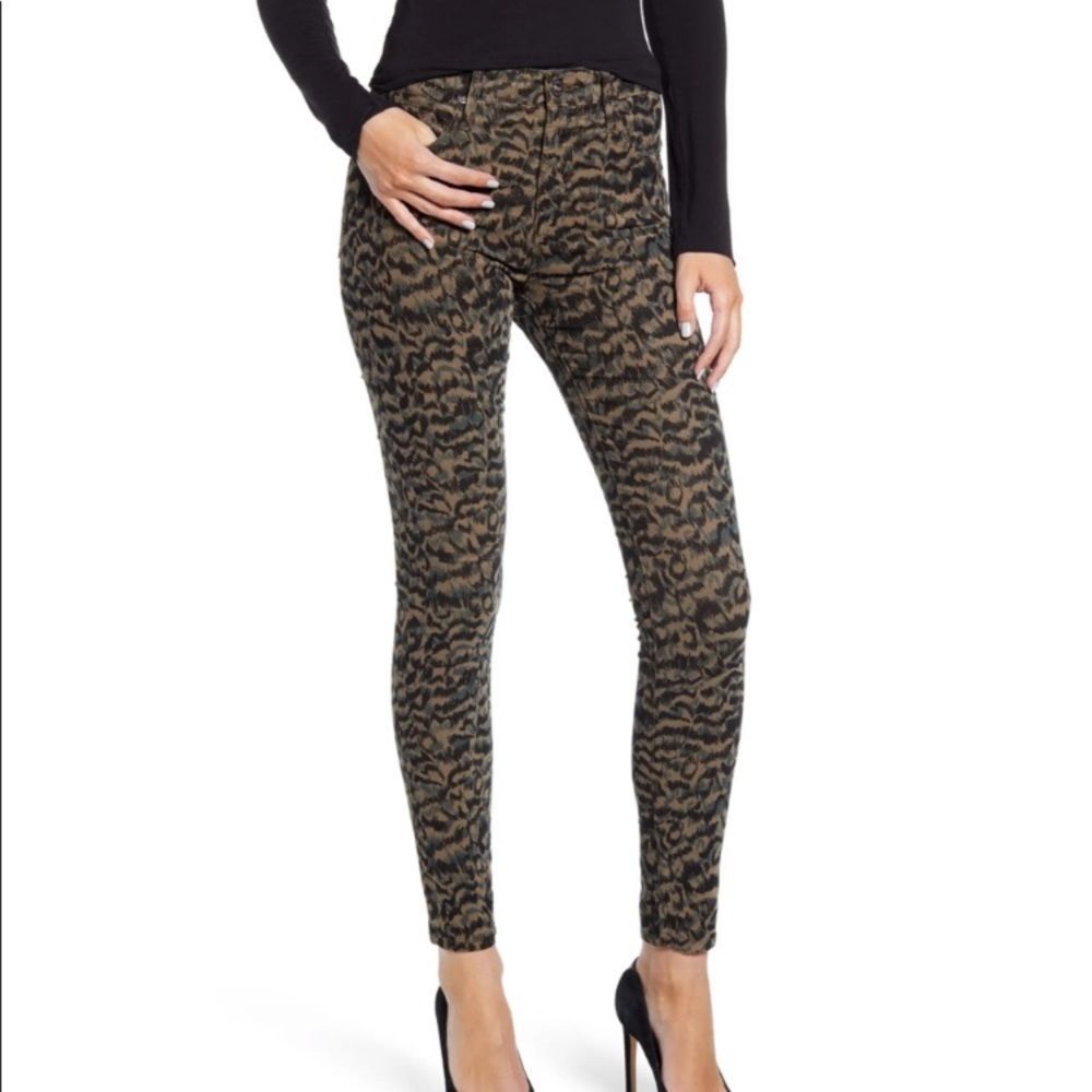 AG NWT Farrah Skinny Ankle Shadow Bayou Sz 27